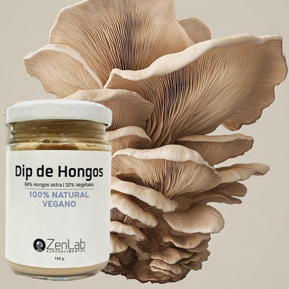 Dip (paté) de hongos ostra - vegano