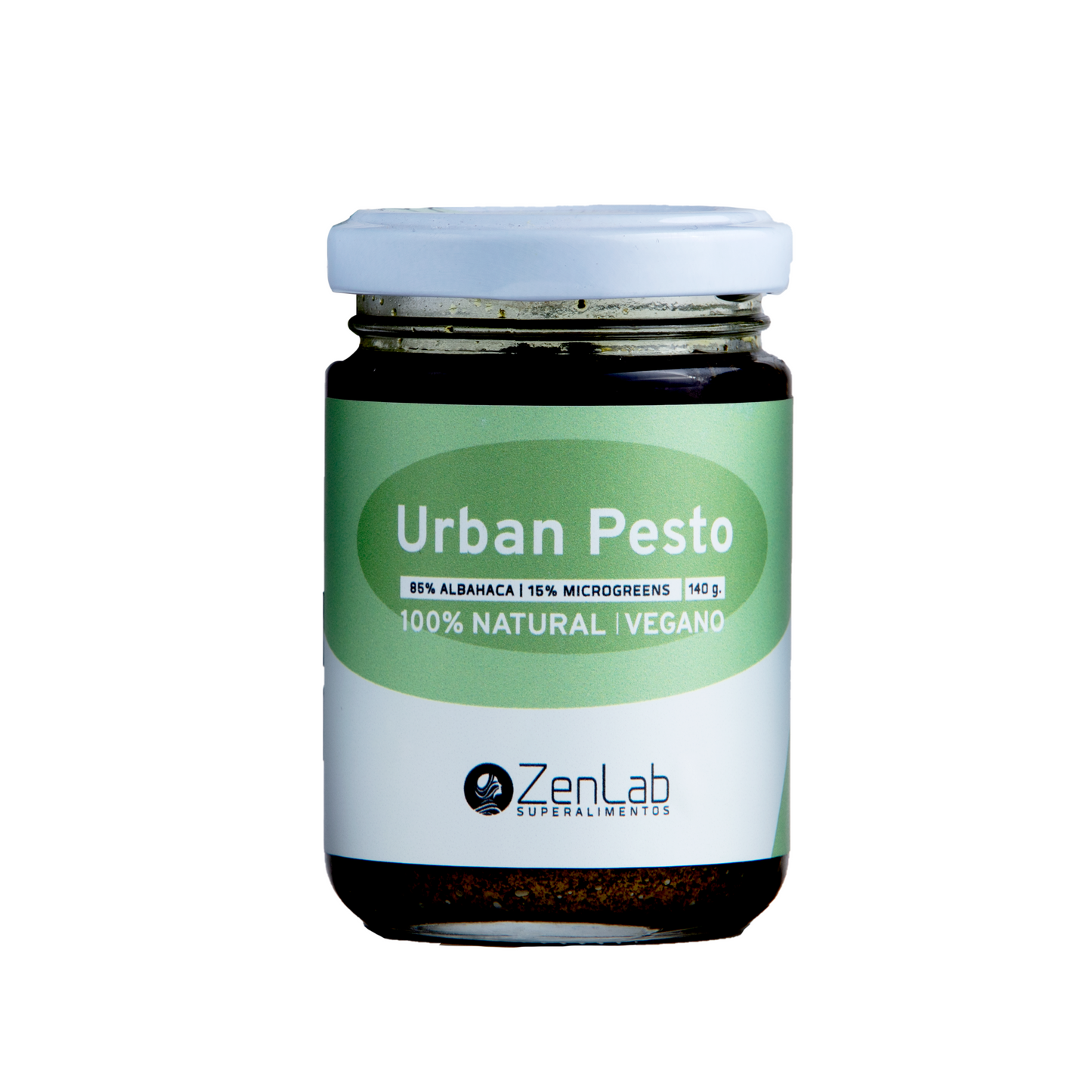 Urban Pesto - Pesto Vegano de Albahaca con Brotes de Rabanito