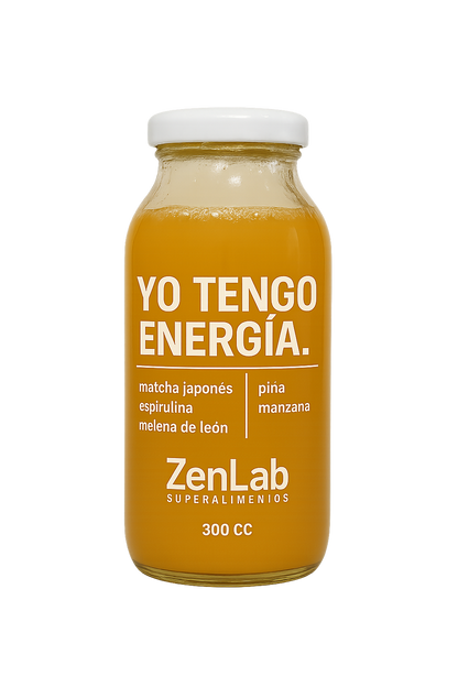 Smoothie con Melena de León y Espirulina | Pack ZenLab Energía – 6x300cc