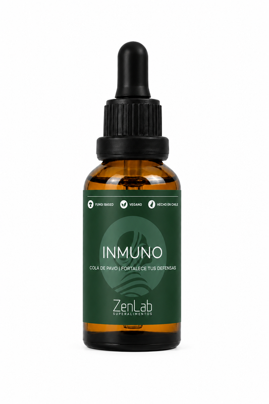 Hongo Cola de Pavo ZenLab | Inmunidad y Digestión | Ultra Concentrado 30ml