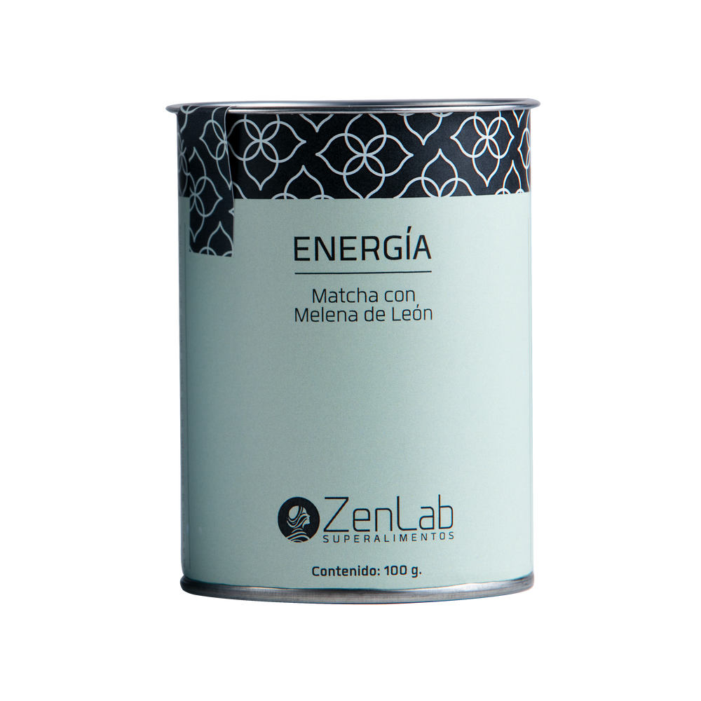 ENERGÍA - Té Verde Matcha con Melena de León