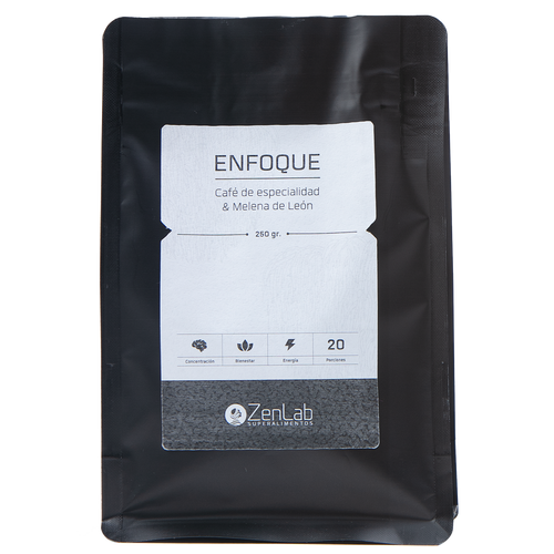 Enfoque - Café de Especialidad Colombiano con Hongos Adaptógenos Melena de León