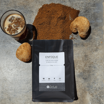 Enfoque - Café de Especialidad Colombiano con Hongos Adaptógenos Melena de León