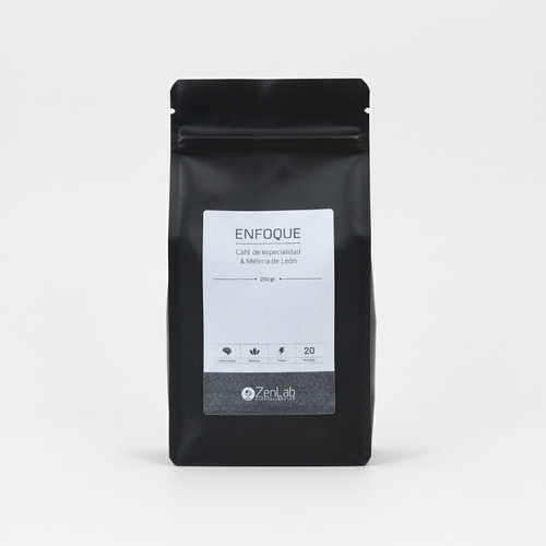 Enfoque - Café de Especialidad Colombiano con Hongos Adaptógenos Melena de León