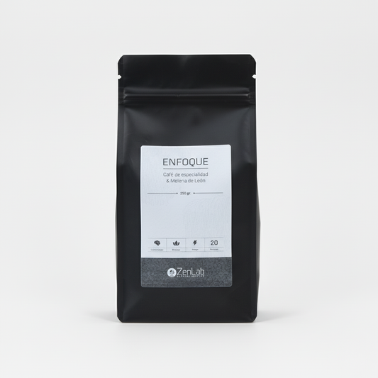 Enfoque - Café de Especialidad Colombiano con Hongos Adaptógenos Melena de León