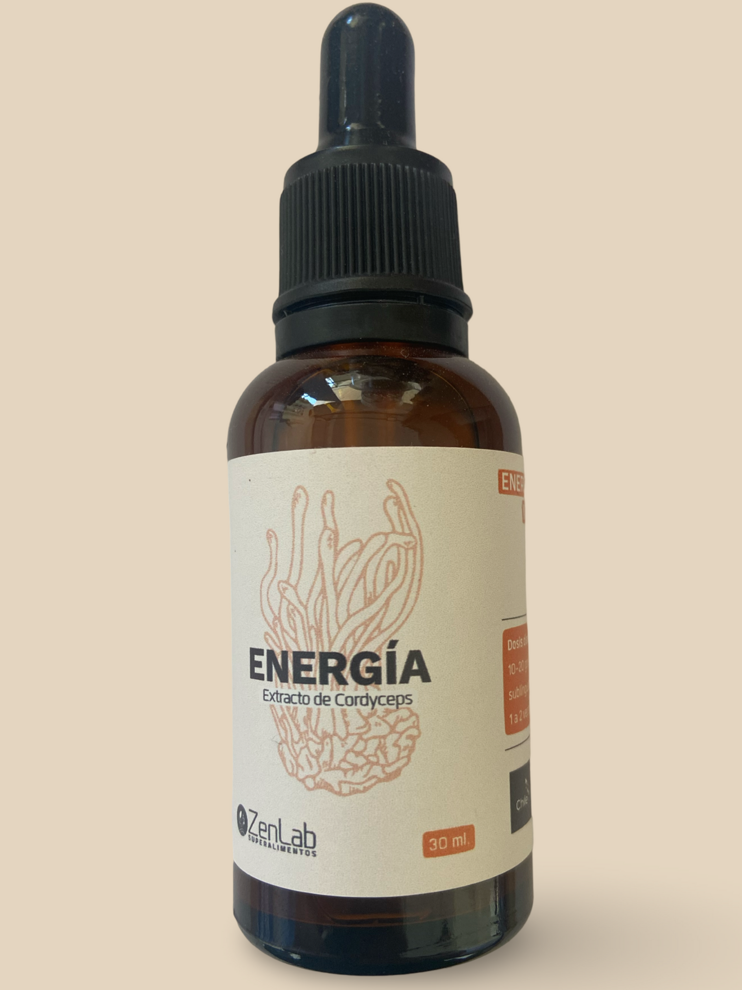 Energia - Extracto de cordyceps 30 ml