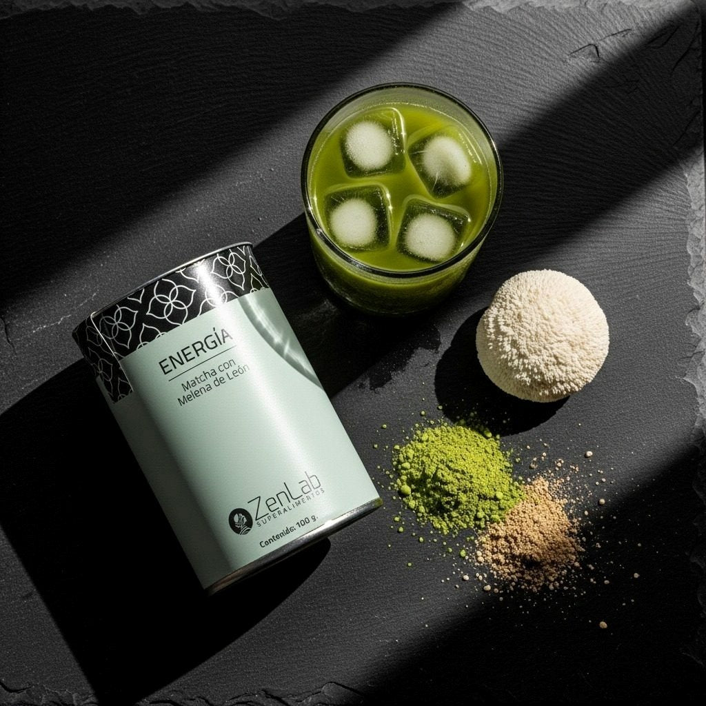 Matcha con Melena de leon