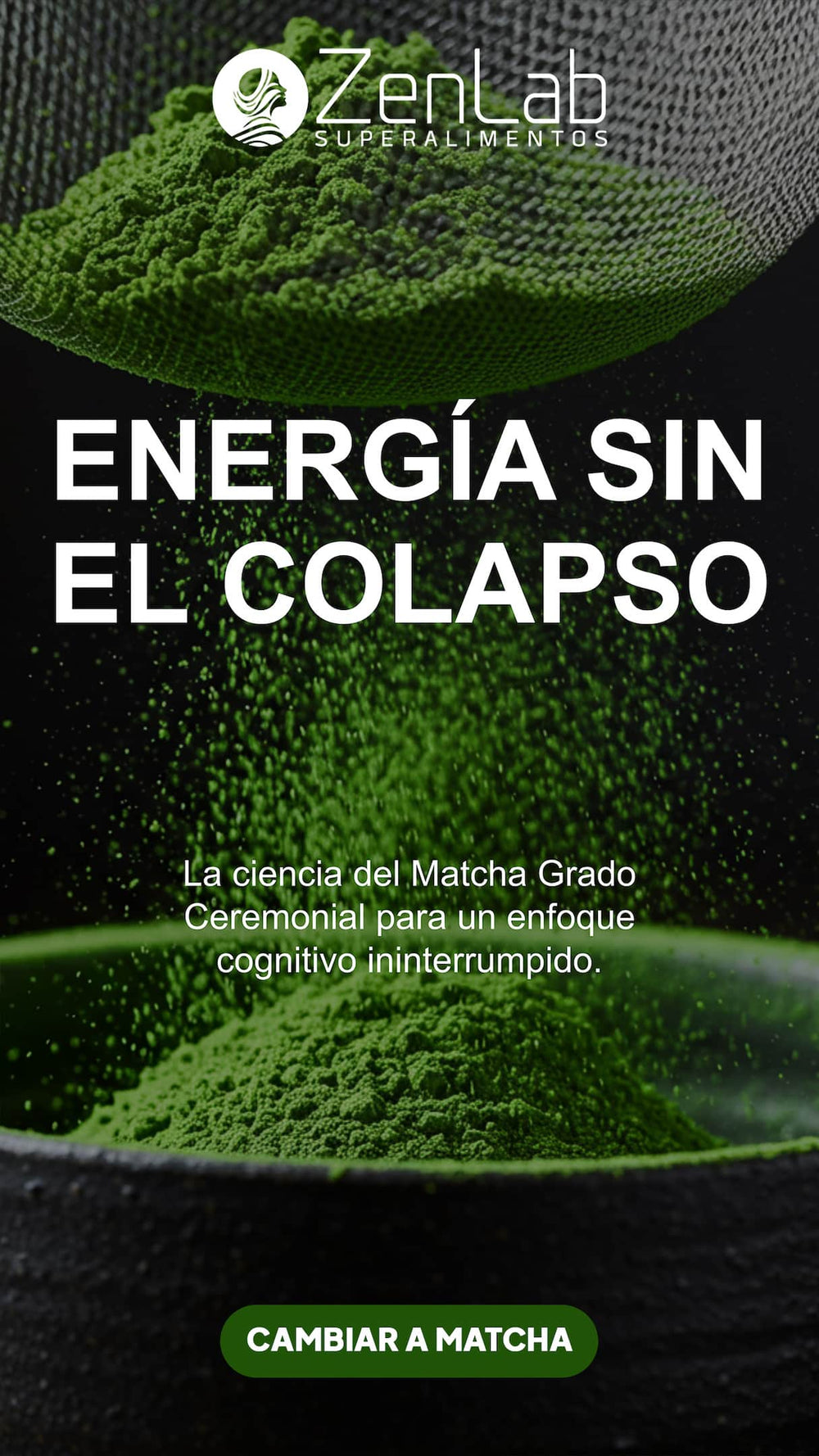 Matcha Japonés Orgánico Premium 50g | Esto es Matcha – ZenLab Chile