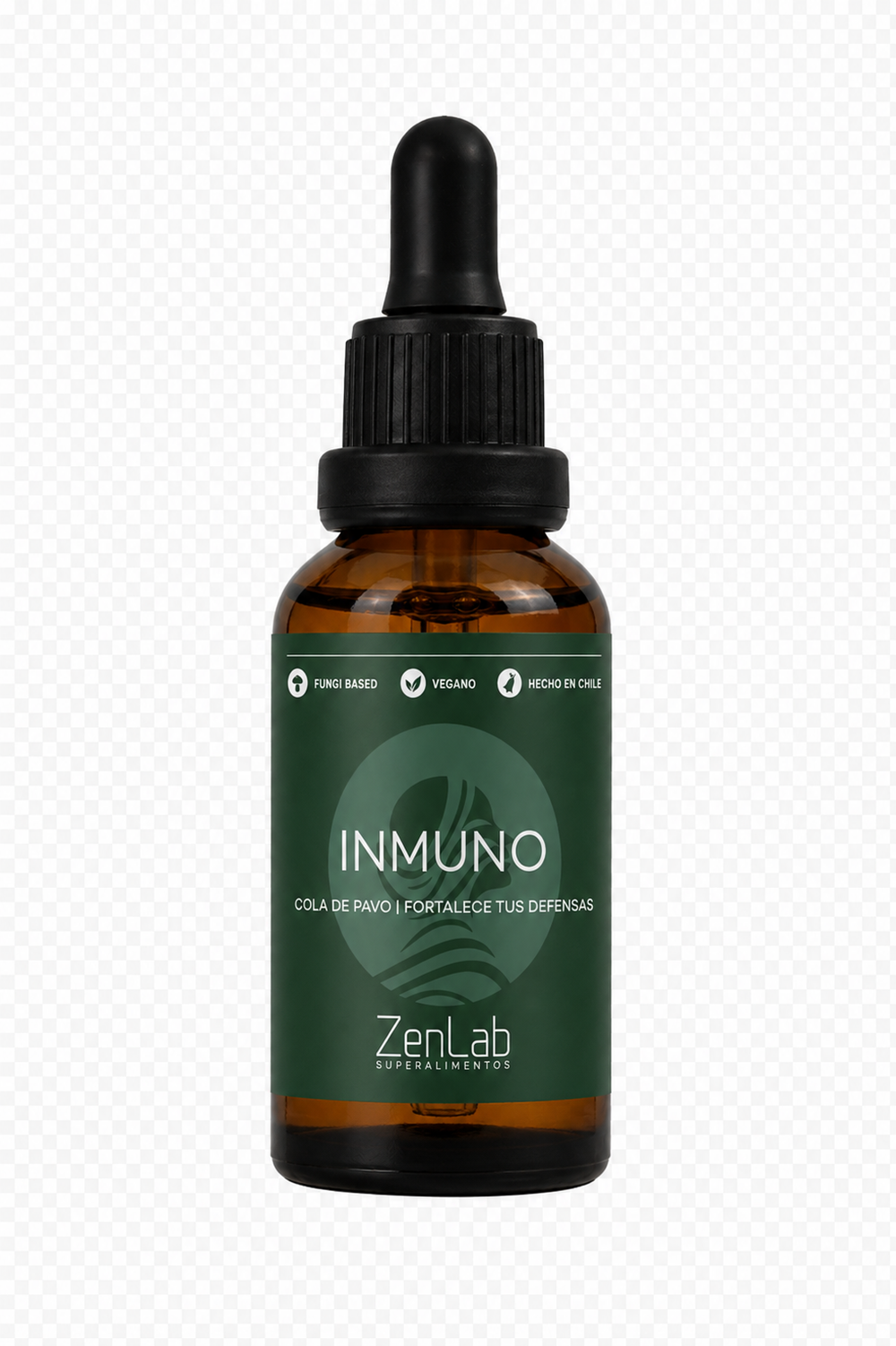 Hongo Cola de Pavo ZenLab | Inmunidad y Digestión | Ultra Concentrado 30ml
