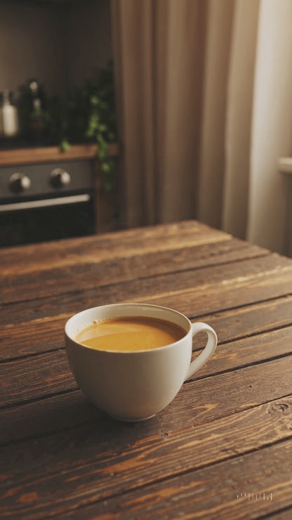 Golden Milk ZenLab – Bienestar Natural con Melena de León y Cúrcuma